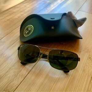 Vintage Ray Bans Polarized Rectangular Frames